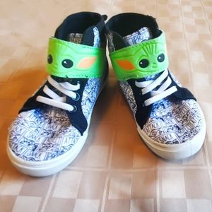 Baby Yoda kids shoes